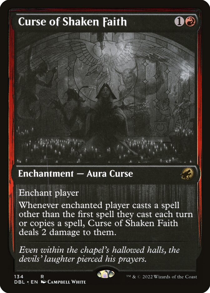 Curse of Shaken Faith - Foil