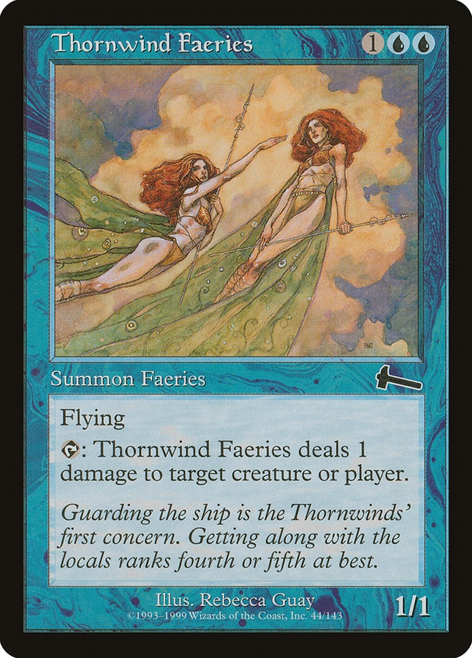 Thornwind Faeries, Urza's legacy Card Art