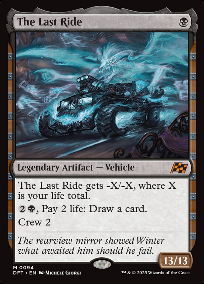 The Last Ride, Aetherdrift Card Art