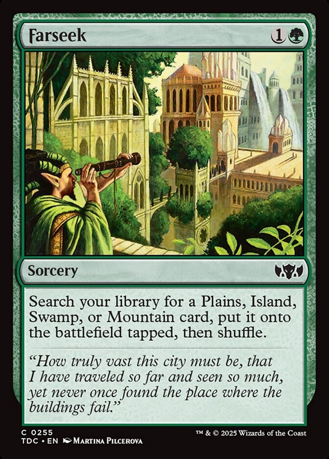 Farseek, Tarkir: Dragonstorm Commander Card Art