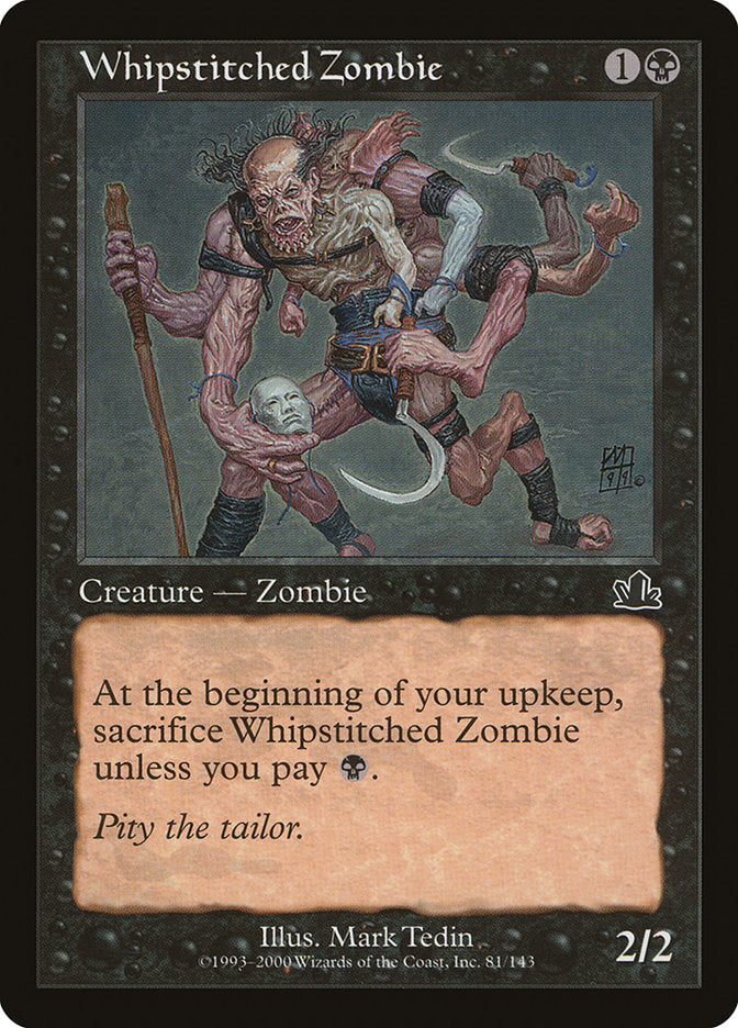 Whipstitched Zombie - Foil