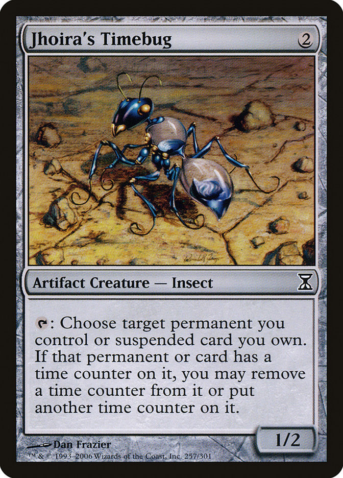 Jhoira's Timebug, Time spiral Card Art