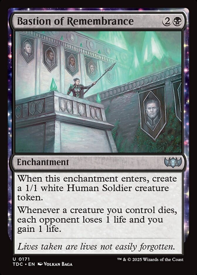 Bastion of Remembrance, Tarkir: Dragonstorm Commander Card Art