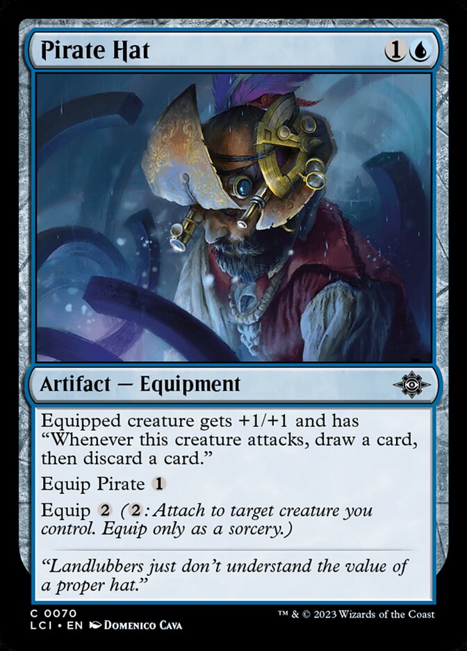 Pirate Hat, The lost caverns of ixalan Card Art