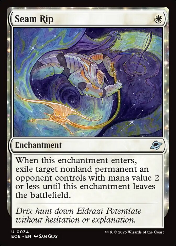 Seam Rip, Edge of eternities Card Art
