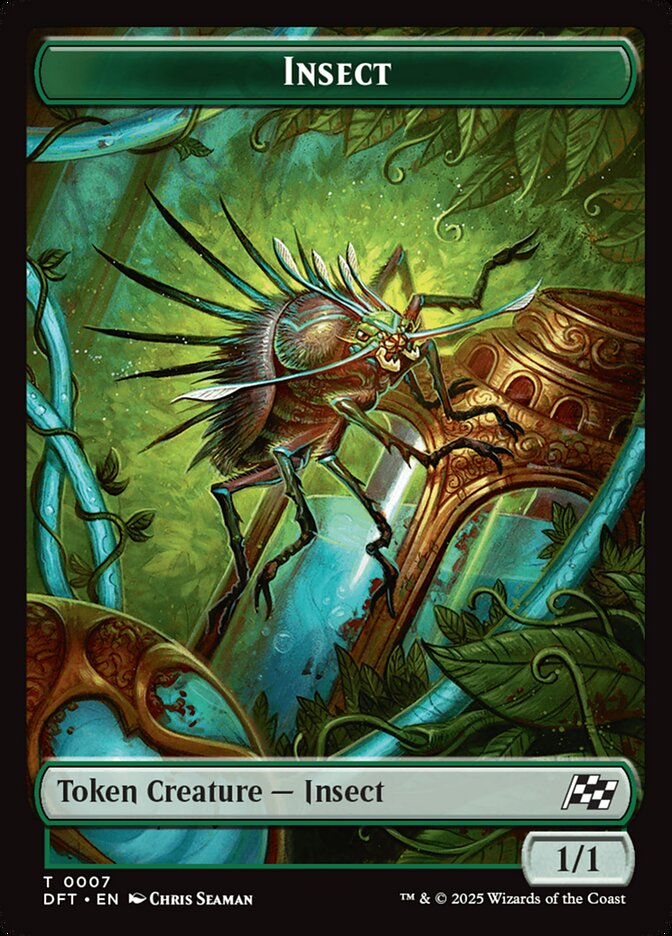 Insect, Aetherdrift Tokens Card Art