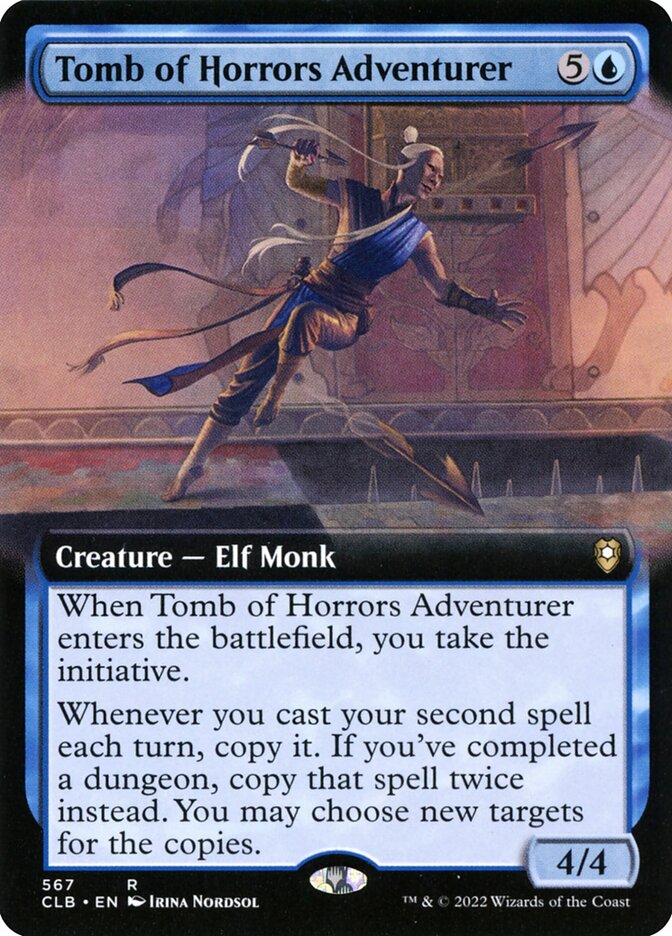 Tomb of Horrors Adventurer, Commander Legends: Battle For Baldur'S Gate Card Art