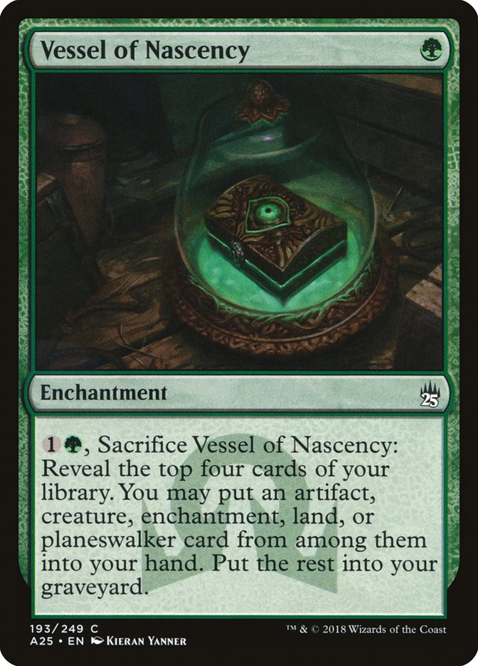 Vessel of Nascency, Masters 25 Card Art