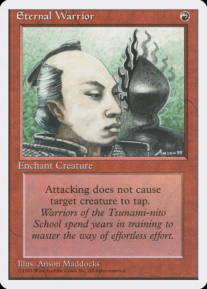 Eternal Warrior, Fourth edition Card Art
