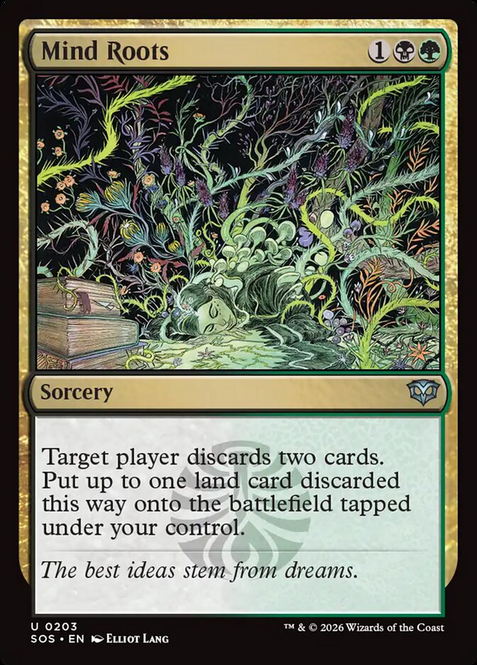 Mind Roots, Secrets Of Strixhaven Card Art