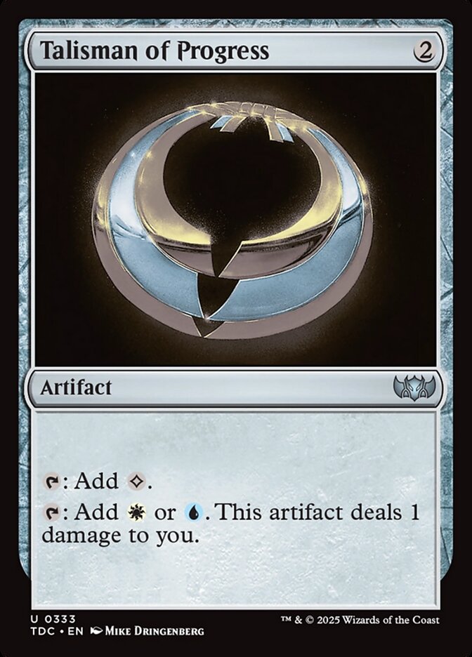 Talisman of Progress, Tarkir: Dragonstorm Commander Card Art