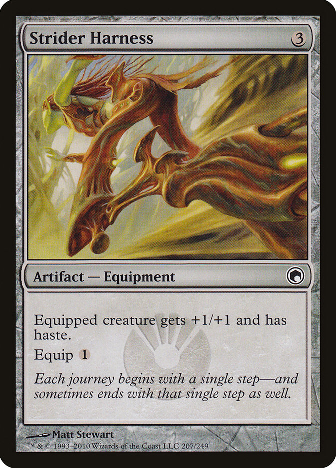 Strider Harness, Scars of mirrodin Card Art