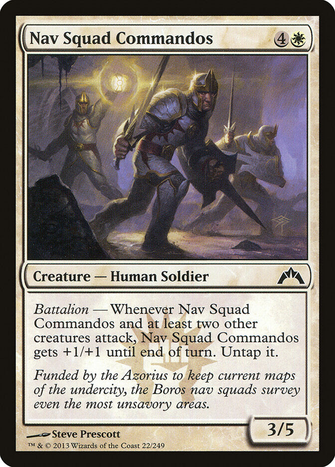 Nav Squad Commandos, Gatecrash Card Art