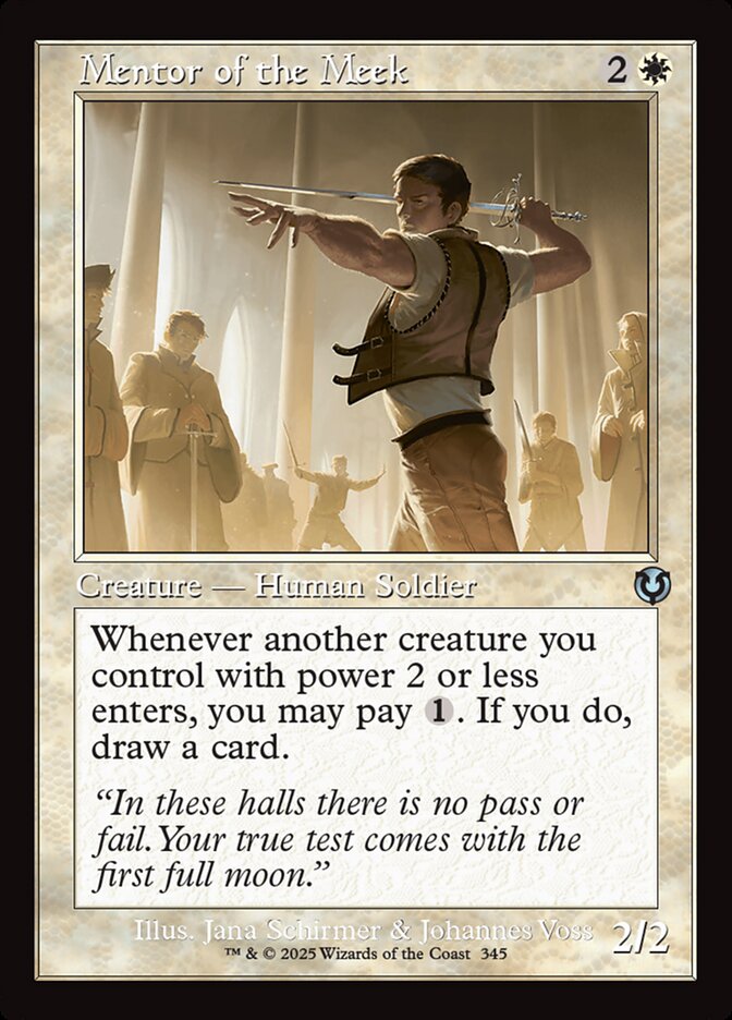 Mentor of the Meek, Innistrad Remastered Card Art