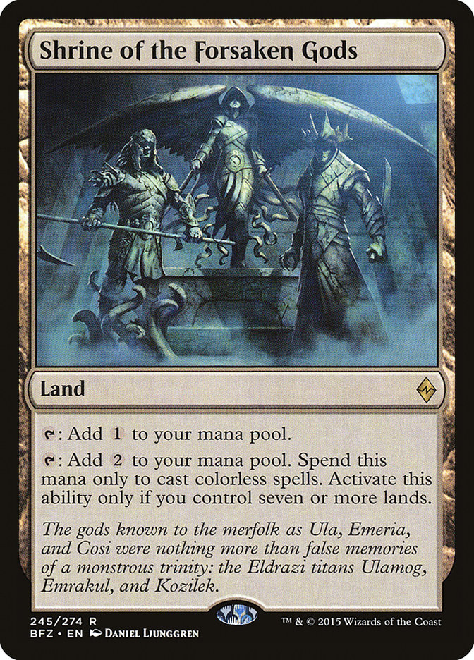 Shrine of the Forsaken Gods - Foil