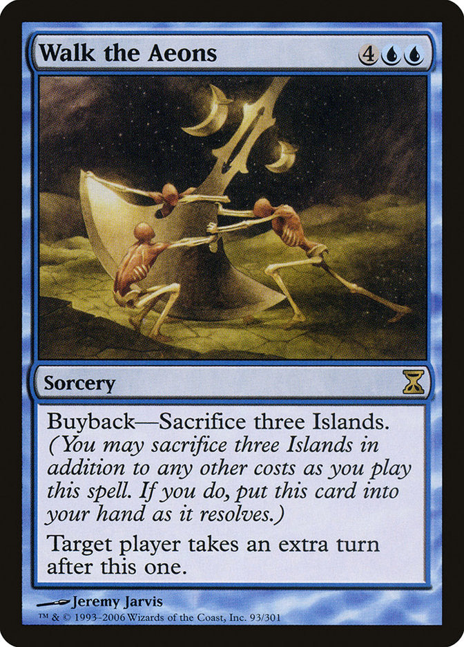 Walk the Aeons, Time Spiral Card Art