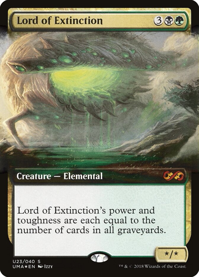 Lord of Extinction, Ultimate Box Topper Card Art