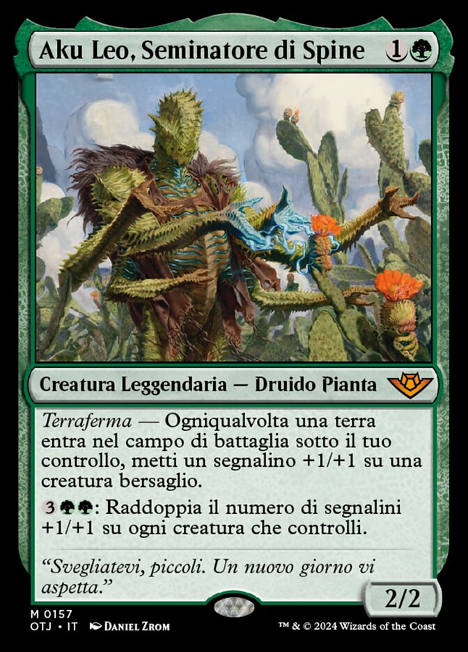 Bristly Bill, Spine Sower, Outlaws Of Thunder Junction Card Art