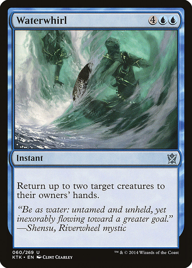 Waterwhirl, Khans Of Tarkir Card Art