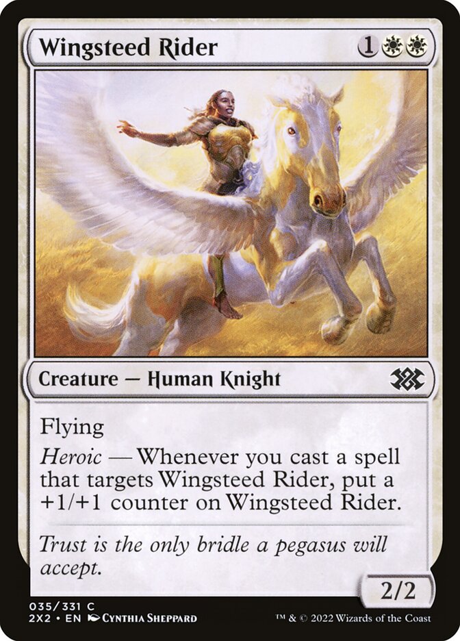 Wingsteed Rider, Double masters 2022 Card Art