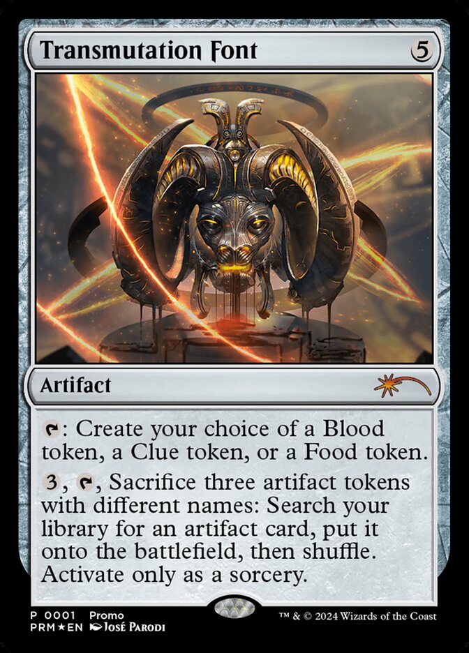 Transmutation Font - Foil