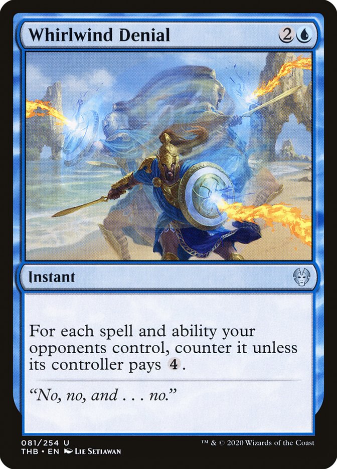 Whirlwind Denial, Theros beyond death Card Art