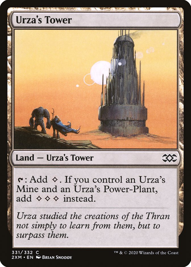 Urza's Tower, Double masters Card Art