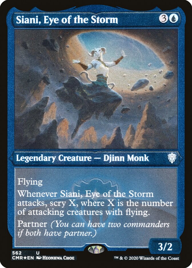 Siani, Eye of the Storm - Etched Foil