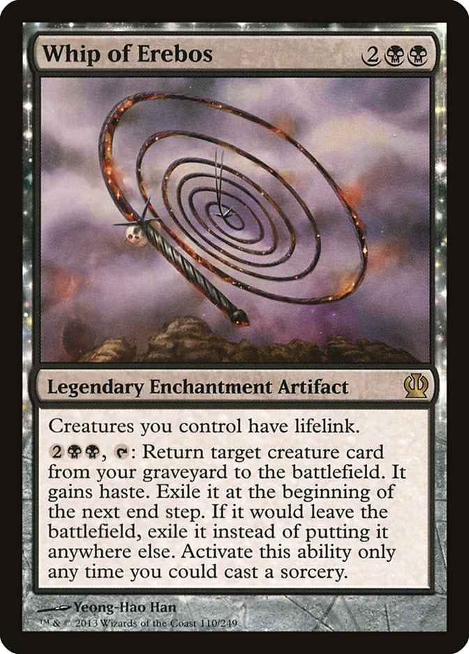 Whip of Erebos, Theros Card Art