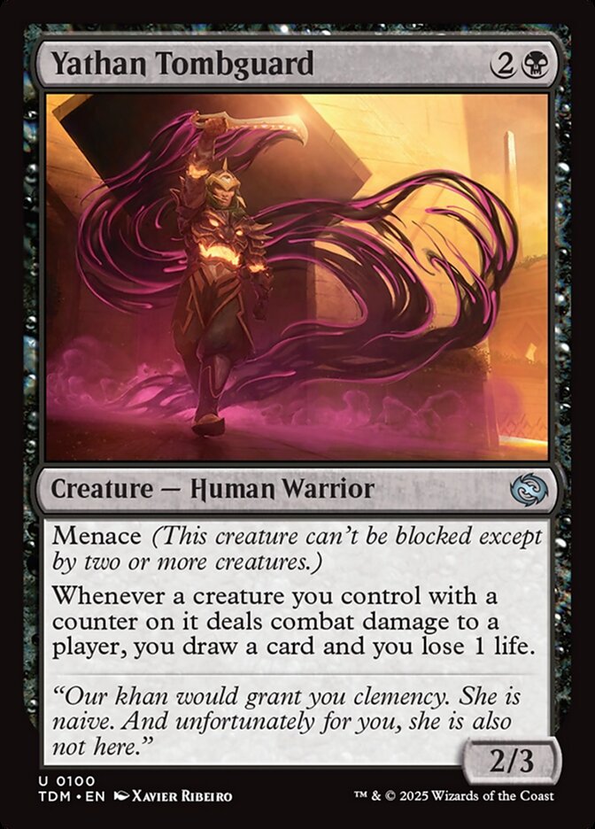 Yathan Tombguard, Tarkir: dragonstorm Card Art