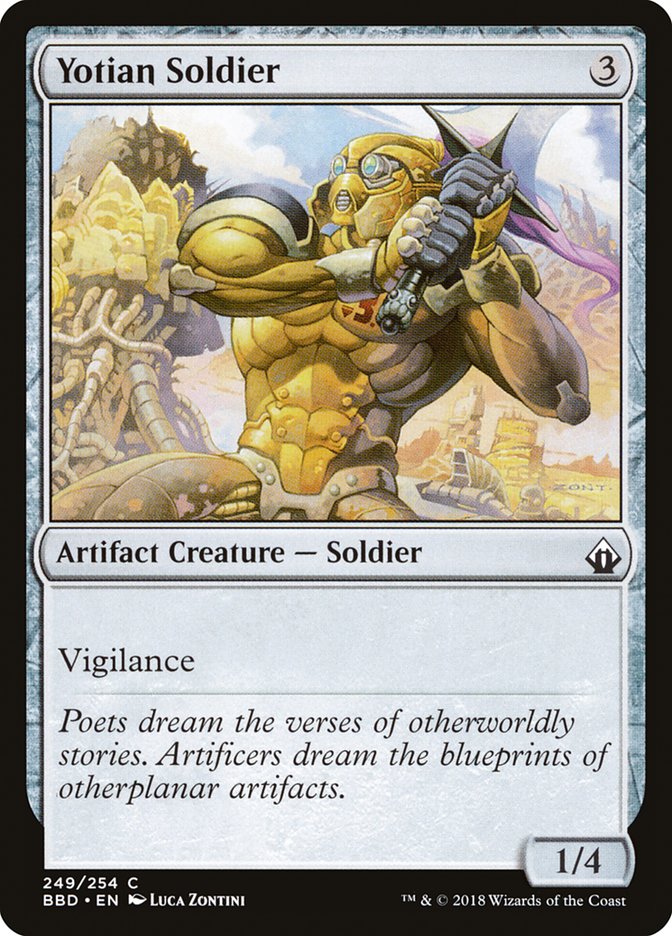 Yotian Soldier, Battlebond Card Art