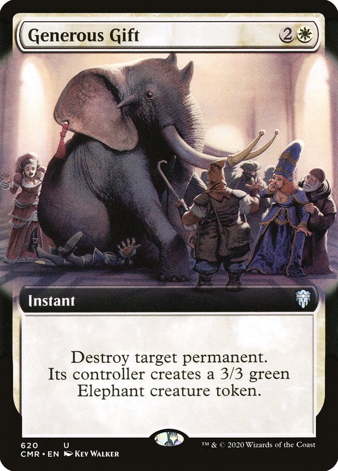 Generous Gift, Commander legends Card Art