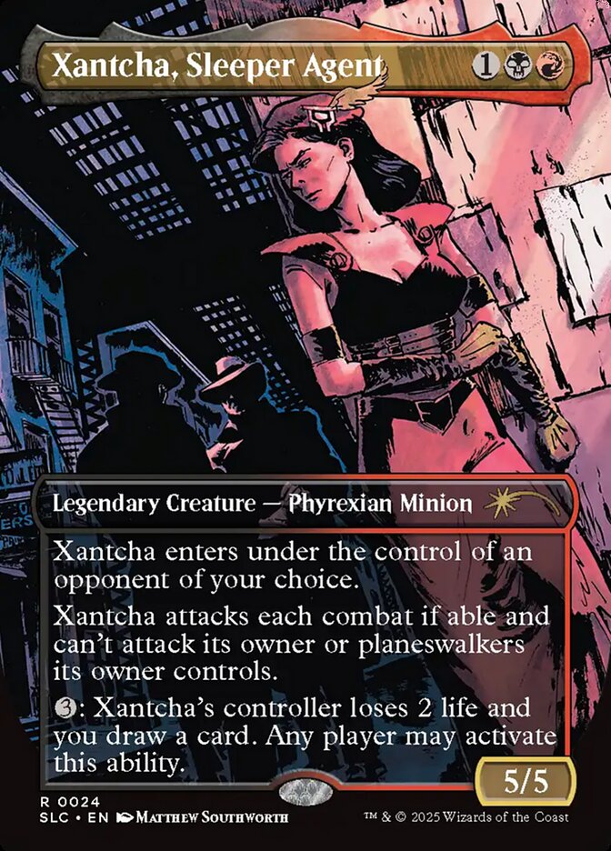 Xantcha, Sleeper Agent, Secret Lair Countdown Card Art