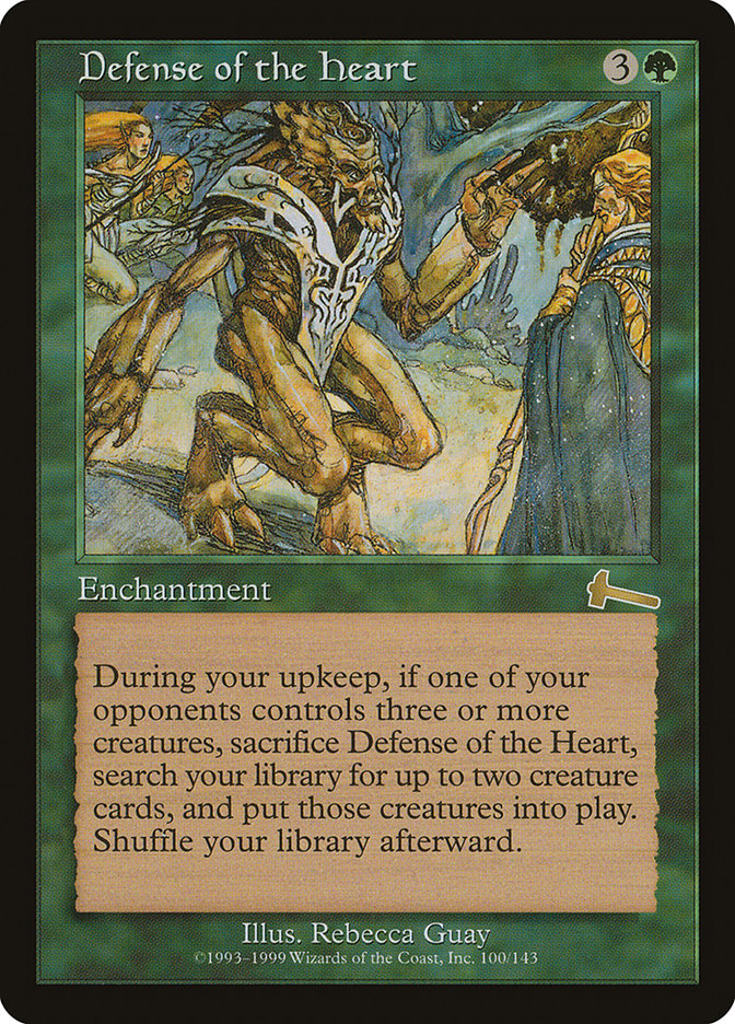 Defense of the Heart, Urza's legacy Card Art