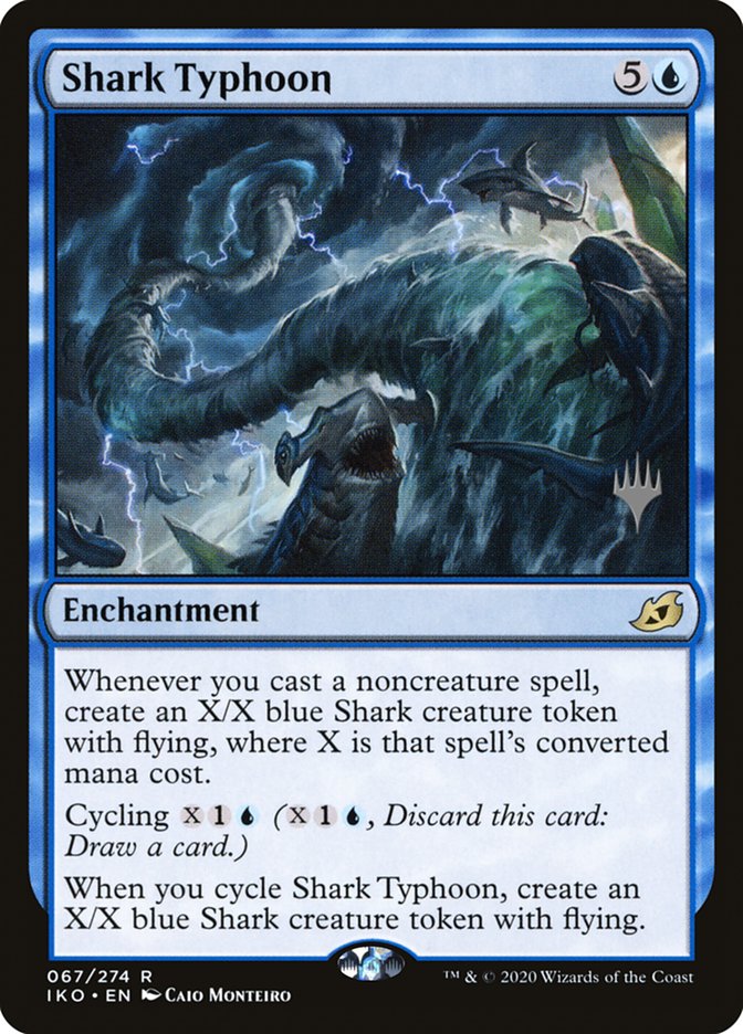 Shark Typhoon, Ikoria: Lair Of Behemoths Promos Card Art
