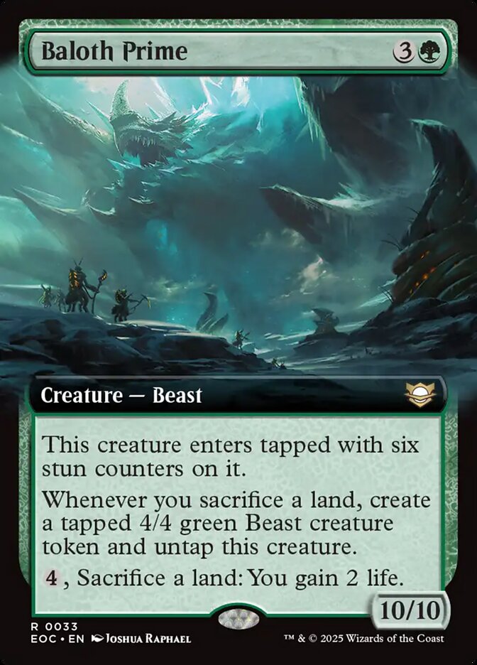 Baloth Prime, Edge Of Eternities Commander Card Art