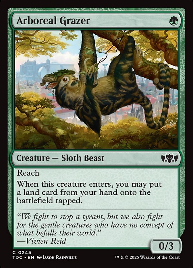 Arboreal Grazer, Tarkir: Dragonstorm Commander Card Art
