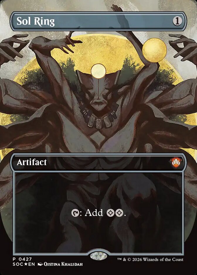 Sol Ring, Secrets Of Strixhaven Commander Card Art