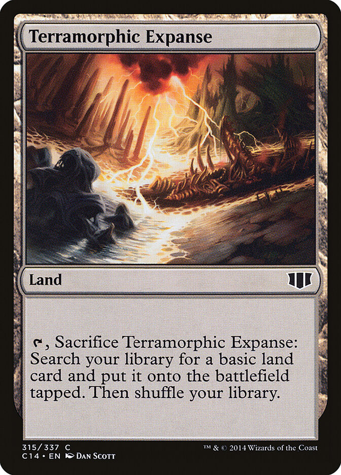 Terramorphic Expanse, Commander 2014 Card Art