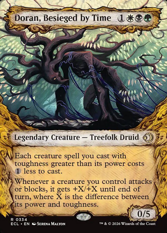 Doran, Besieged by Time, Lorwyn Eclipsed Card Art