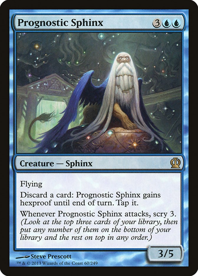 Prognostic Sphinx, Theros Card Art