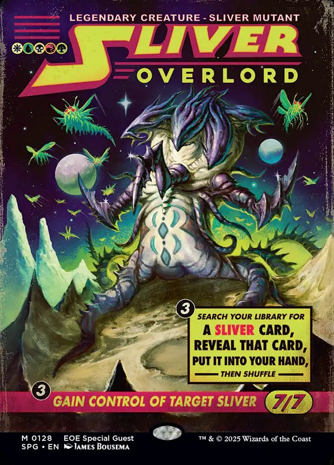 Sliver Overlord, Special guests Card Art