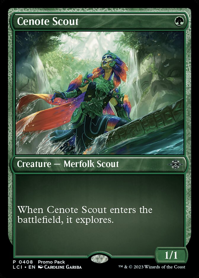 Cenote Scout, The lost caverns of ixalan Card Art