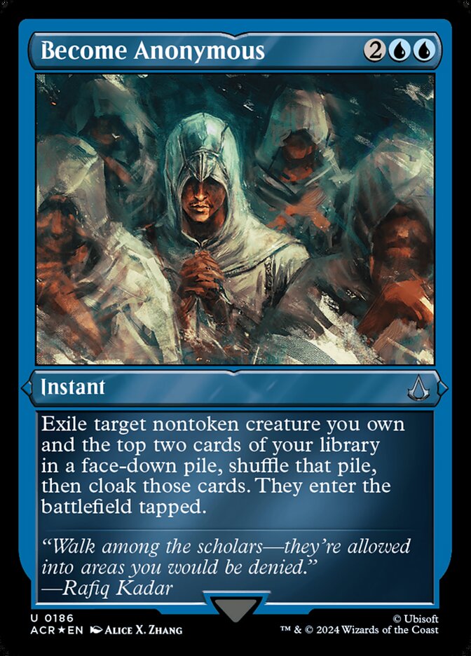 Become Anonymous, Assassin'S Creed Card Art