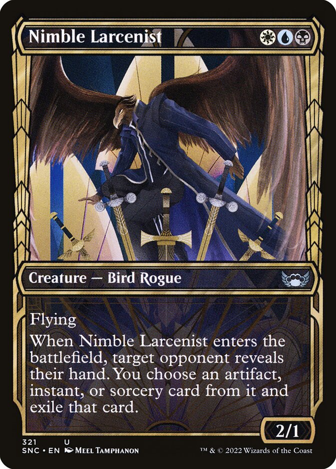 Nimble Larcenist, Streets Of New Capenna Card Art