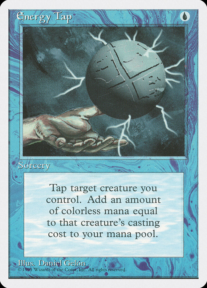 Energy Tap, Fourth edition Card Art