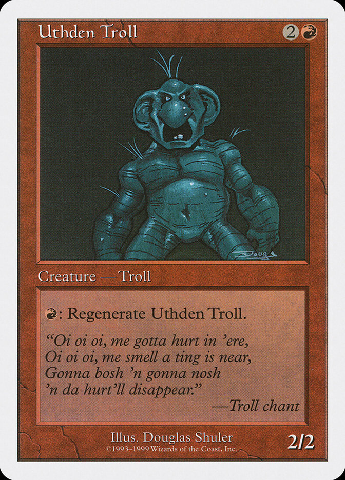 Uthden Troll, Battle Royale Box Set Card Art