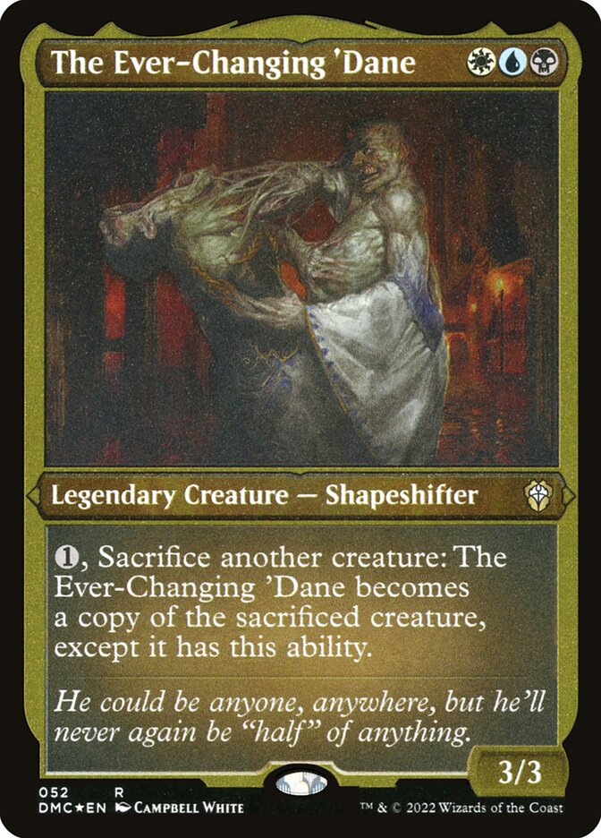 The Ever-Changing 'Dane, Dominaria United Commander Card Art
