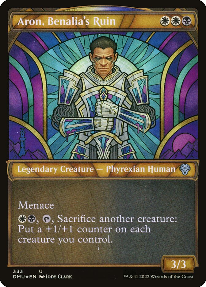 Aron, Benalia's Ruin, Dominaria United Card Art