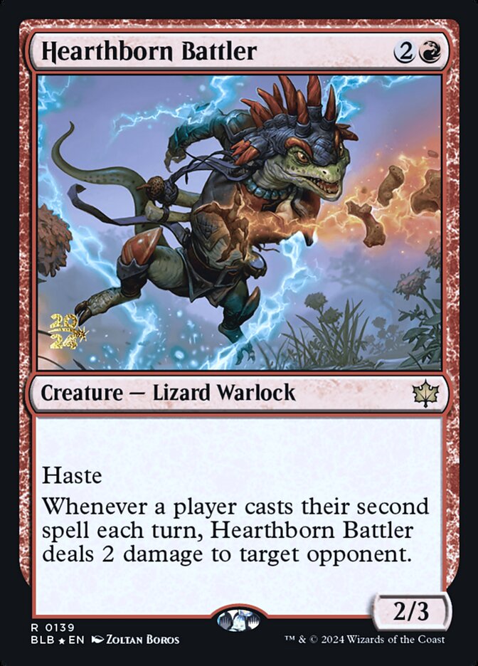 Hearthborn Battler, Bloomburrow Promos Card Art